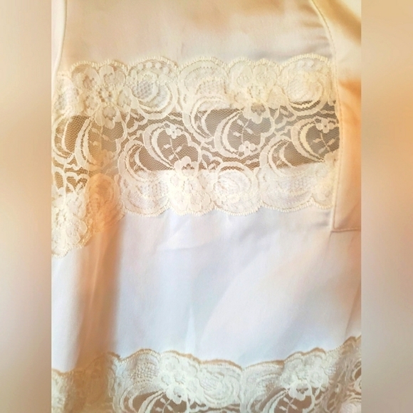 Dana B Ivory Lace Shirt - Picture 8 of 9